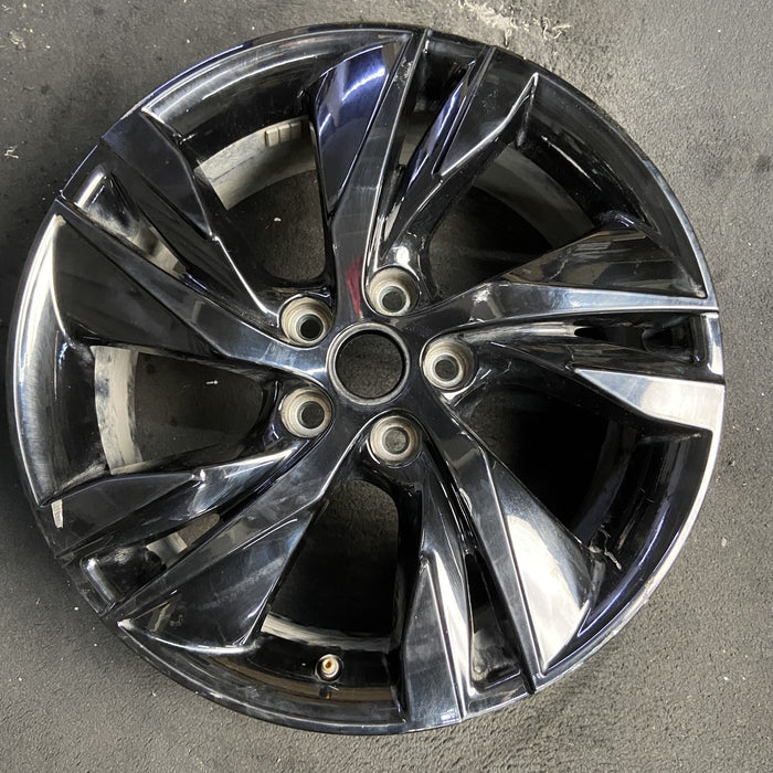 18" ENCORE GX 24 18x7.5 , Original OEM Wheel Rim - BLACK - Additional View