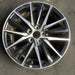 18" CAMRY 21-24 18x8 , 15 spoke , Original OEM Wheel Rim - MACHINED BLACK - Additional View