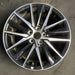 18" CAMRY 21-24 18x8 , 15 spoke , Original OEM Wheel Rim - MACHINED BLACK - Additional View