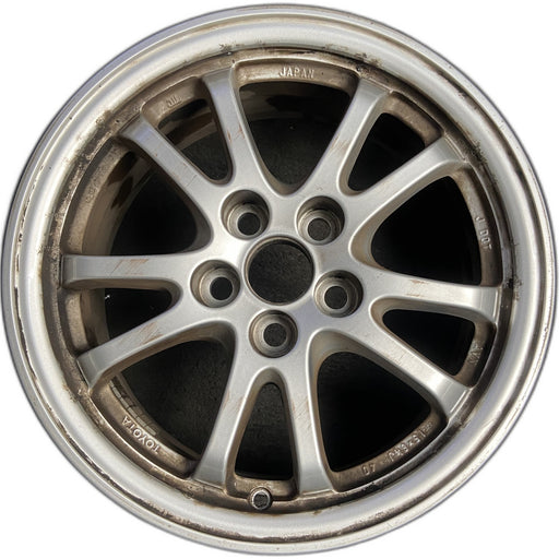 15" COROLLA 20 Sedan, 15x6.5 Original OEM Wheel Rim - Front View
