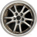 15" COROLLA 20 Sedan, 15x6.5 Original OEM Wheel Rim - Front View