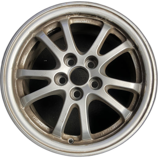 15" COROLLA 20 Sedan, 15x6.5 Original OEM Wheel Rim - Front View