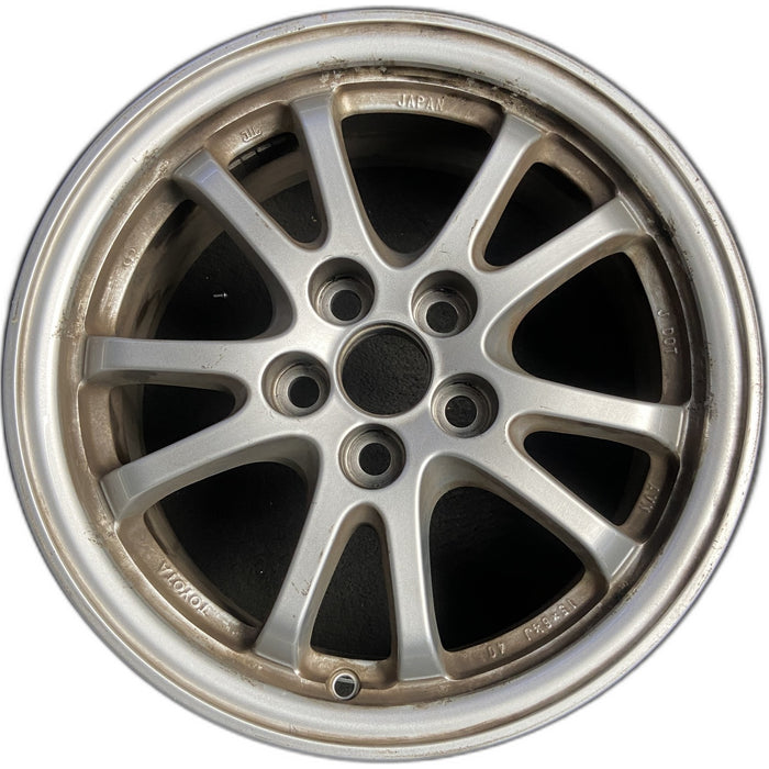 15" COROLLA 20 Sedan, 15x6.5 Original OEM Wheel Rim - Front View