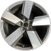 20" SANTA FE 24-26 gasoline, 20x8.5 Original OEM Wheel Rim - MACHINED CHARCOAL - Front View