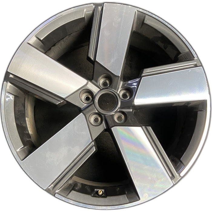20" SANTA FE 24-26 gasoline, 20x8.5 Original OEM Wheel Rim - MACHINED CHARCOAL - Front View