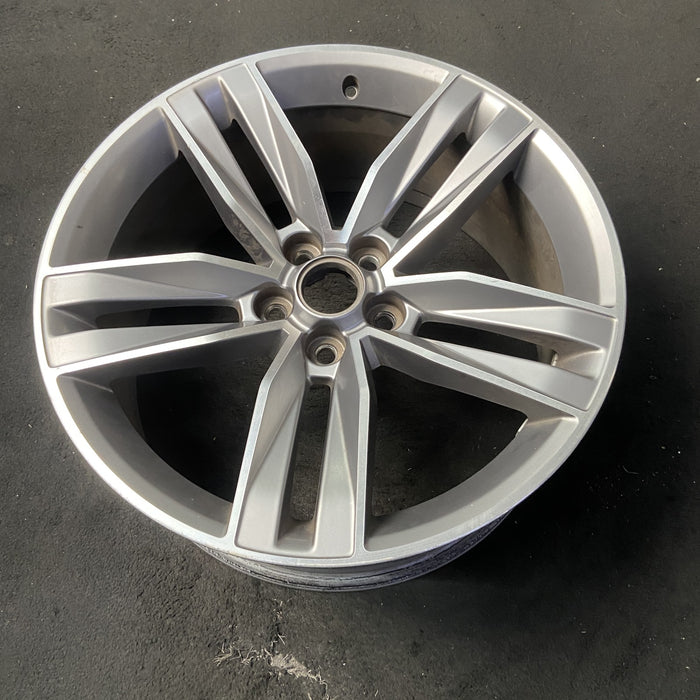 20" CAMARO 16 20x8.5, 5 split spoke, face Original OEM Wheel Rim - MACHINED GREY - View 8