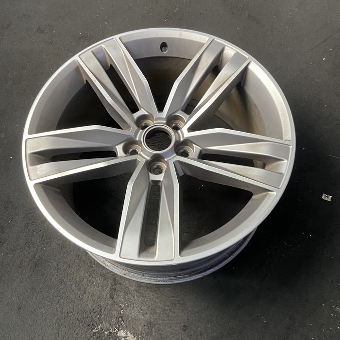 20" CAMARO 16 20x9.5, 5 split spoke, face Original OEM Wheel Rim - MACHINED GREY - View 8