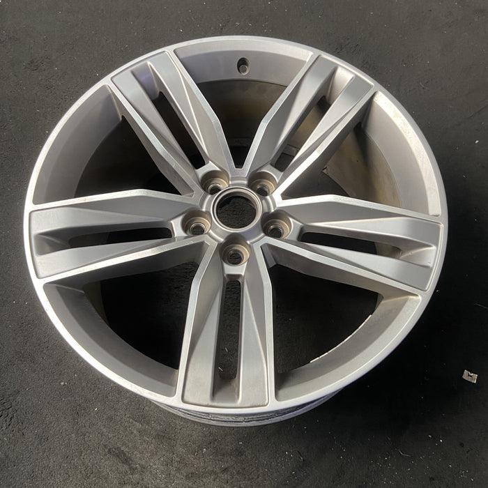 20" CAMARO 16 20x9.5, 5 split spoke, face Original OEM Wheel Rim - MACHINED GREY - View 8