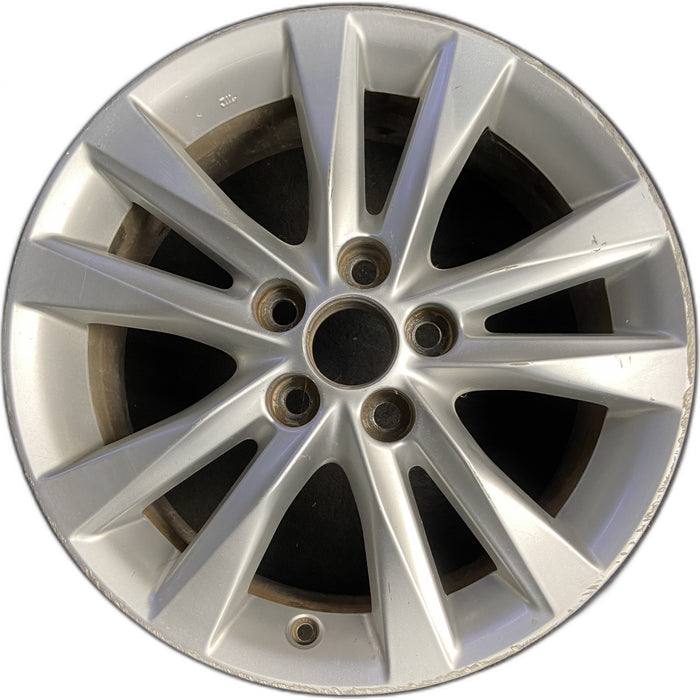 17" LEXUS ES350 10-12 17x7 , 5 twin spoke Original OEM Wheel Rim - Front View
