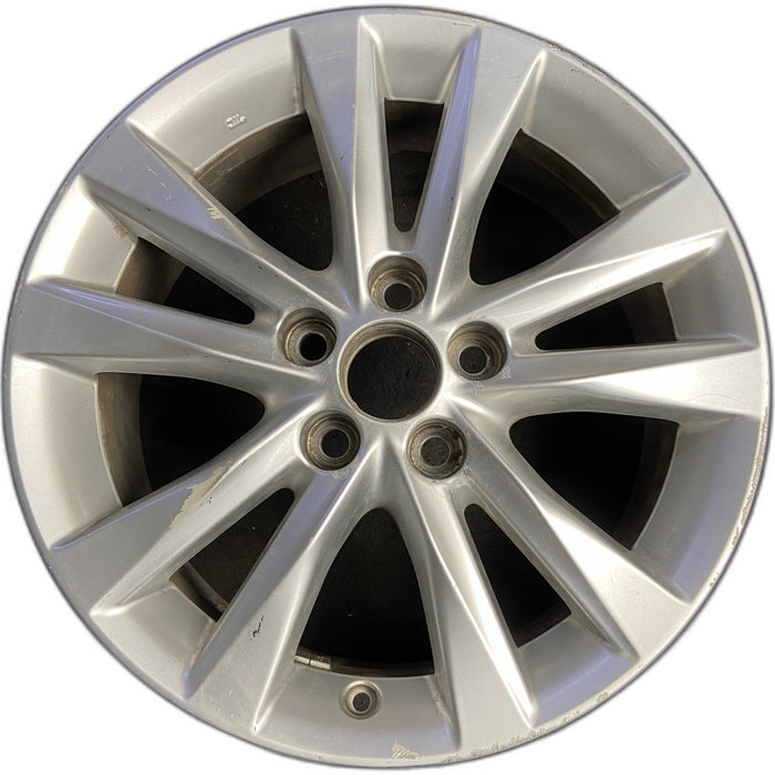 17" LEXUS ES350 10-12 17x7 , 5 twin spoke Original OEM Wheel Rim - Front View