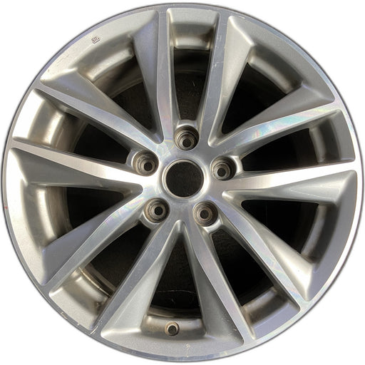17" INFINITI Q50 14-15 17x7.5 , , narrow spoke width Original OEM Wheel Rim - - Front View