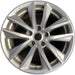 17" INFINITI Q50 14-15 17x7.5 , , narrow spoke width Original OEM Wheel Rim - - Front View