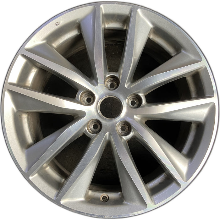 17" INFINITI Q50 14-15 17x7.5 , , narrow spoke width Original OEM Wheel Rim - - Front View