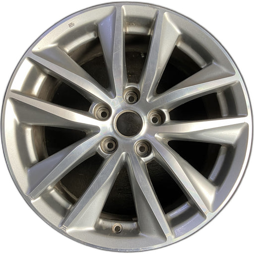 17" INFINITI Q50 14-15 17x7.5 , , narrow spoke width Original OEM Wheel Rim - - Front View