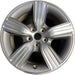 17" ALTIMA 19-22 17x7.5 , 5 spoke Original OEM Wheel Rim - POLISHED GREY - Front View