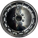 15" MERCEDES 260E 89 124 Type; Original OEM Wheel Rim - CHROME - Front View