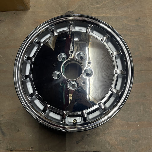 15" MERCEDES 260E 89 124 Type; Original OEM Wheel Rim - CHROME - Additional View