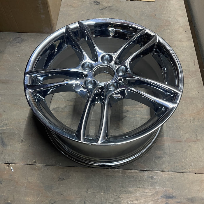 18" BMW 128i 08-13 18x8.5 , 5 spoke, open spoke, bowed spoke, finish Original - View 8