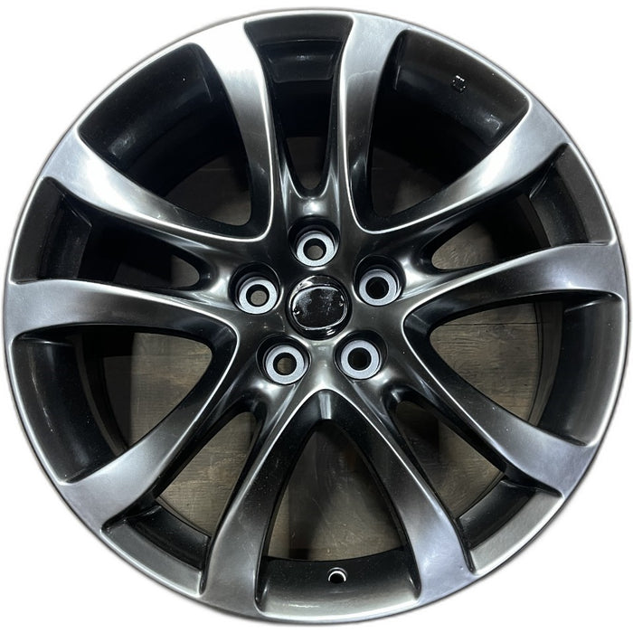 19" MAZDA 6 16 19x7.5 , , dark silver Original OEM Wheel Rim - Front View