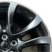 19" MAZDA 6 16 19x7.5 , , dark silver Original OEM Wheel Rim - Side Profile