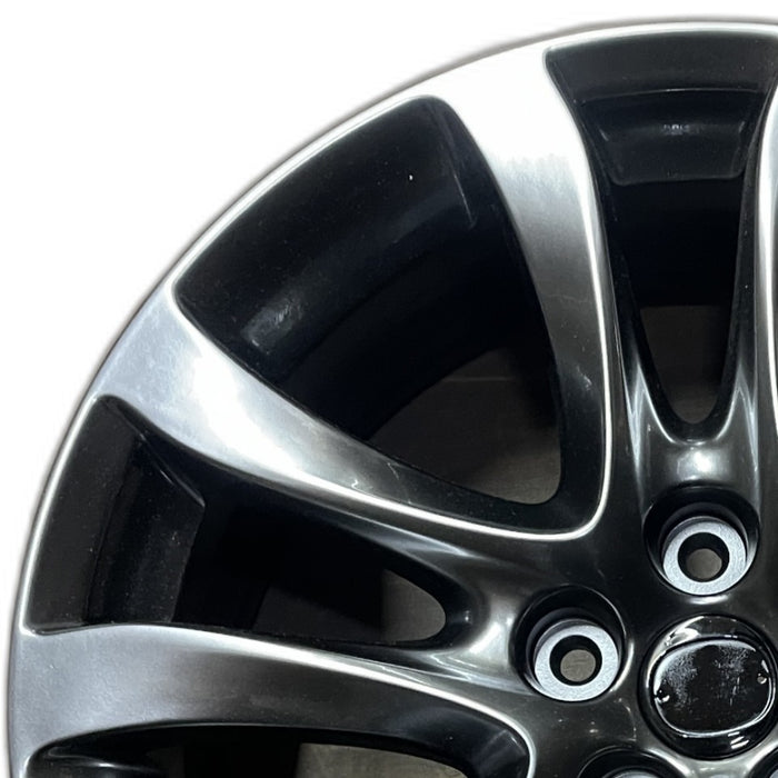 19" MAZDA 6 16 19x7.5 , , dark silver Original OEM Wheel Rim - Angle View