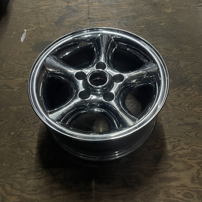 16" EXPEDITION 01-02 , 16x7, steel, Original OEM Wheel Rim - CHROME - View 7