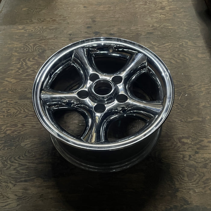 16" EXPEDITION 01-02 , 16x7, steel, Original OEM Wheel Rim - CHROME - View 8