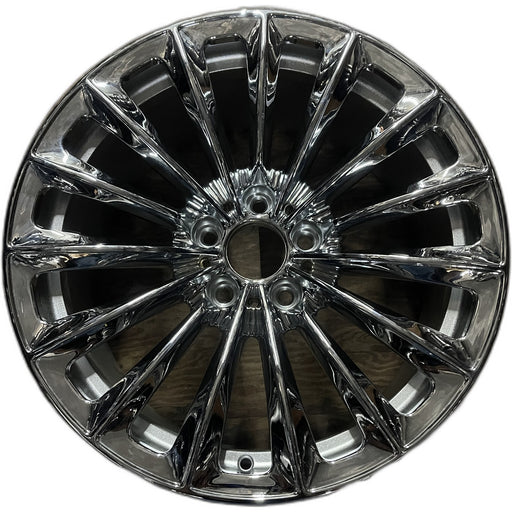19" BMW 535i GT 10-13 19x9.5 , 15 spoke , alternating spoke Original OEM Wheel - Front View