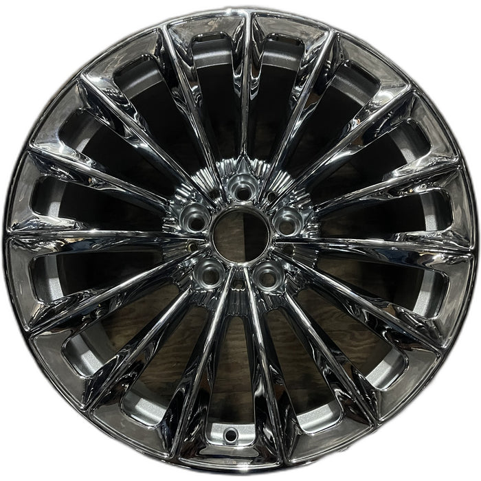19" BMW 535i GT 10-13 19x9.5 , 15 spoke , alternating spoke Original OEM Wheel - Front View