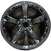 19" BMW 323i 06-12 19x8 , 5 spoke, solid spoke, w/rivets between spokes - Front View