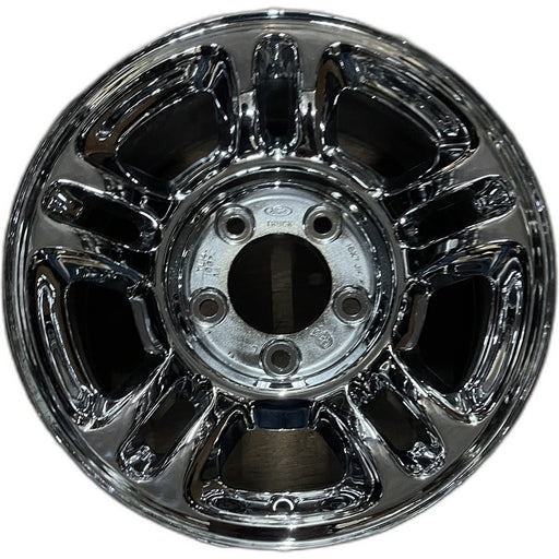 16" EXPEDITION 00 12mm lugs , 16x7, aluminum Original OEM Wheel Rim - CHROME - Front View