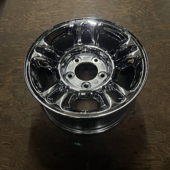 16" EXPEDITION 00 12mm lugs , 16x7, aluminum Original OEM Wheel Rim - CHROME - View 7