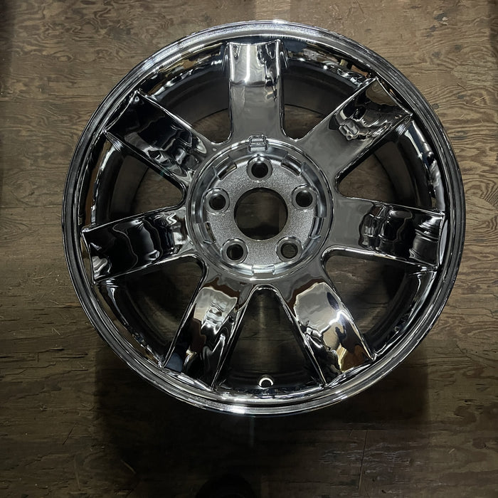 17" FIVE HUNDRED 05-06 17x7, , w/o exposed lugs Original OEM Wheel Rim - CHROME - Additional View