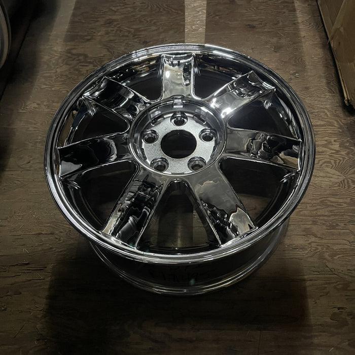 17" FIVE HUNDRED 05-06 17x7, , w/o exposed lugs Original OEM Wheel Rim - CHROME - View 7