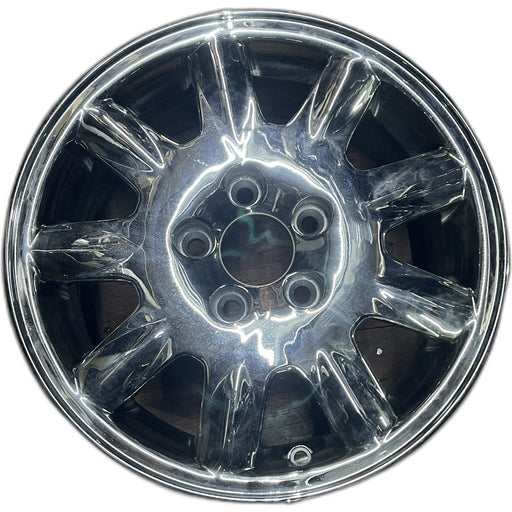 15" VOLVO 60 SERIES 01-02 15x6.5, alloy Original OEM Wheel Rim - CHROME - Front View