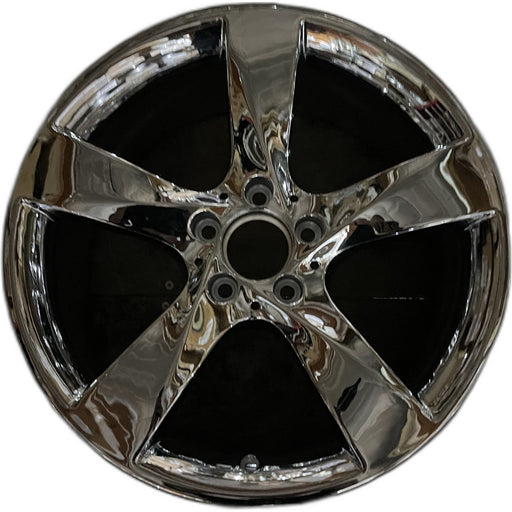 18" MERCEDES C-CLASS 14 204 Type, C250, 18x8, 5 spoke Original OEM Wheel Rim - - Front View