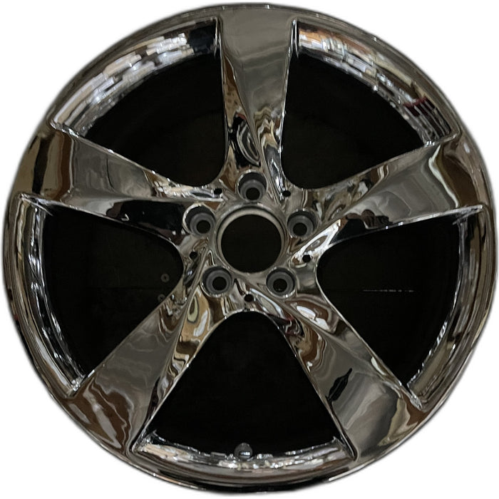 18" MERCEDES C-CLASS 14 204 Type, C250, 18x8, 5 spoke Original OEM Wheel Rim - - Front View