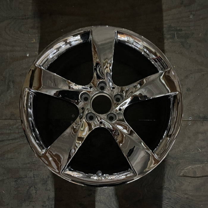 18" MERCEDES C-CLASS 14 204 Type, C250, 18x8, 5 spoke Original OEM Wheel Rim - - Additional View