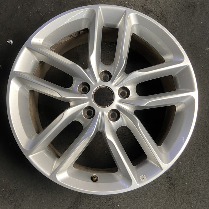 20" DURANGO 21 20x8, , double spoke, silver Original OEM Wheel Rim - Additional View