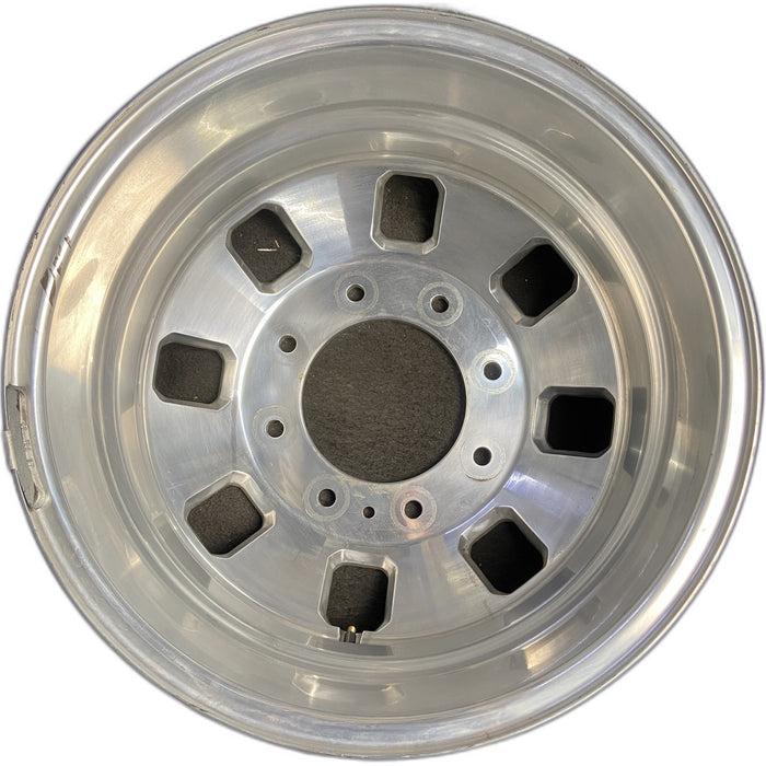 18" SIERRA 3500 PICKUP 24 DRW, 18x6.5, rear, inner Original OEM Wheel Rim - - Front View