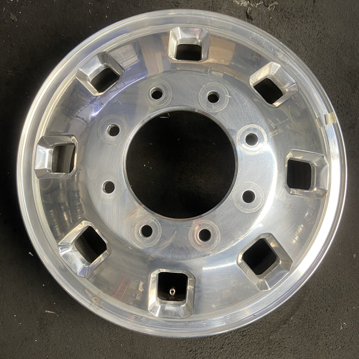 18" SIERRA 3500 PICKUP 24 DRW, 18x6.5, rear, outer Original OEM Wheel Rim - - Additional View
