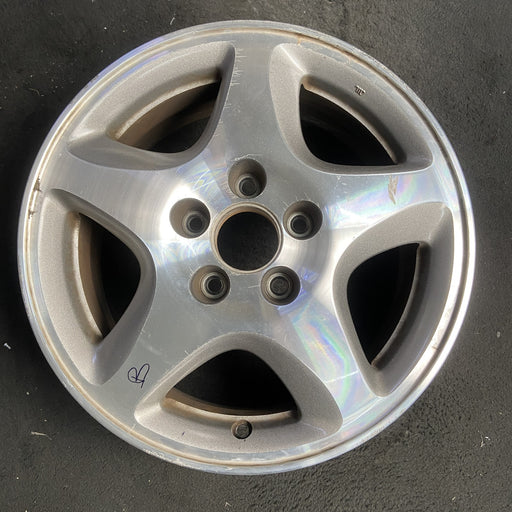 16" TL 02-03 16x6.5 , 5 spoke Original OEM Wheel Rim - MACHINED SILVER - Additional View