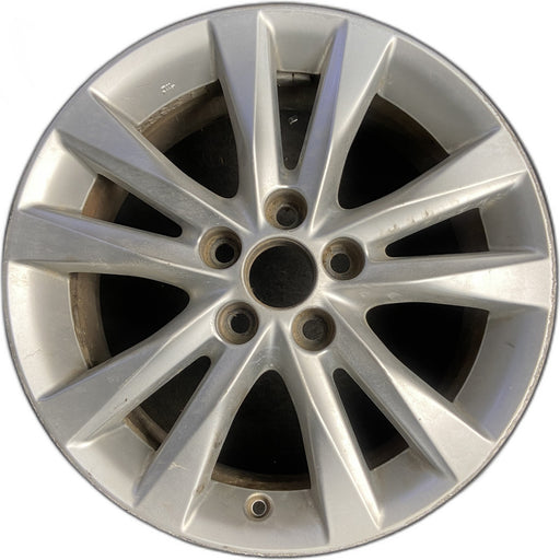 17" LEXUS ES350 10-12 17x7 , 5 twin spoke Original OEM Wheel Rim - Front View