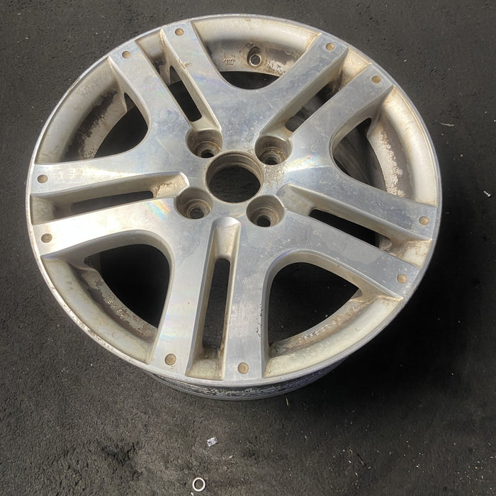 15" FIT 07 15x6 , Enkei manufacturer Original OEM Wheel Rim - MACHINED SILVER - View 8