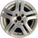 15" FIT 07 15x6 , Enkei manufacturer Original OEM Wheel Rim - MACHINED SILVER - Front View