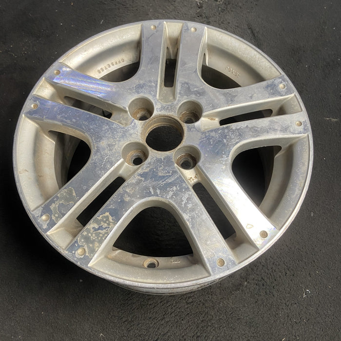 15" FIT 07 15x6 , Enkei manufacturer Original OEM Wheel Rim - MACHINED SILVER - View 7