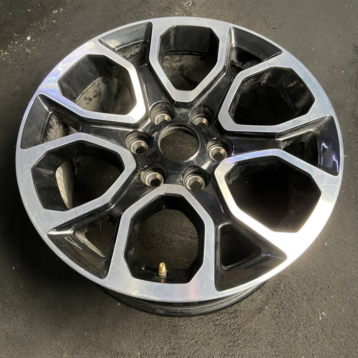 18" EXPEDITION 22-24 18x8.5, , U spoke Original OEM Wheel Rim - MACHINED BLACK - View 7