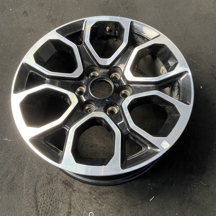 18" EXPEDITION 22-24 18x8.5, , U spoke Original OEM Wheel Rim - MACHINED BLACK - View 8