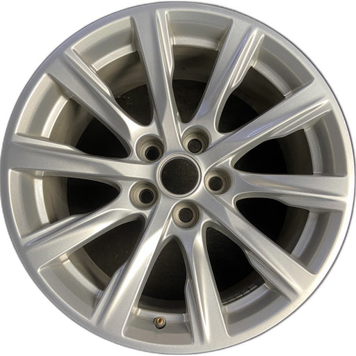 18" CT5 20 18x8.5, 10 spoke, opt Q81 Original OEM Wheel Rim - Front View