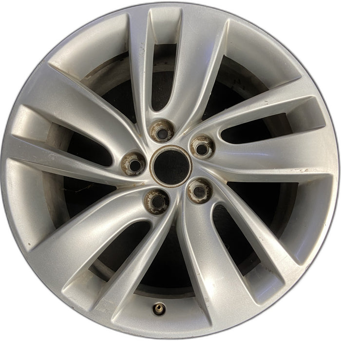 18" REGAL 14-17 18x8 , 5 split spoke Original OEM Wheel Rim - Front View